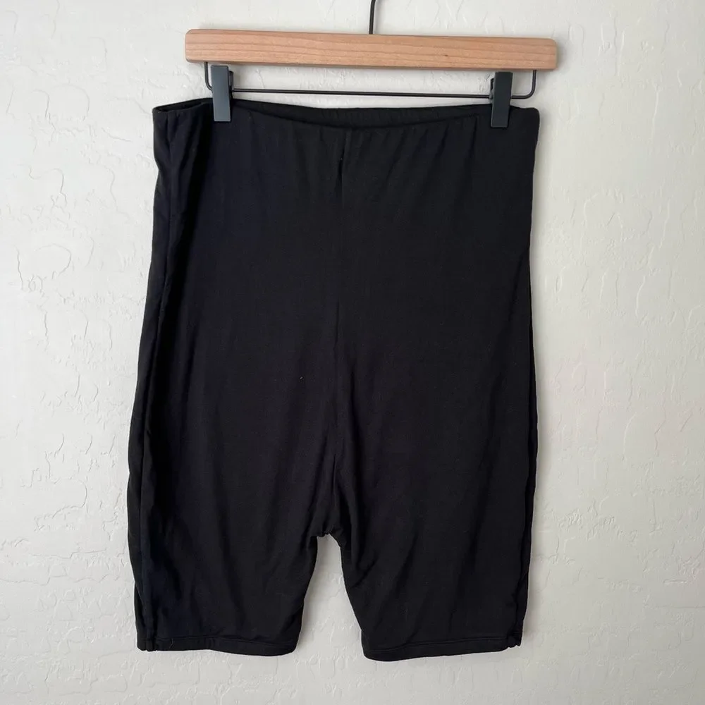 Bumpsuit Maternity Active Lounge Shorts Black Size XL